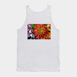 Wonderful Butterfly and Striking Mum Tank Top